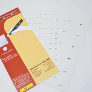 Labels serie D til Penfriend