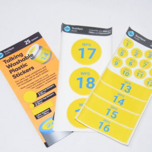 Labels Penfriend vaskbare plastik