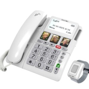 Beafon forstærkertelefon til SIM kort  - dansk sprog