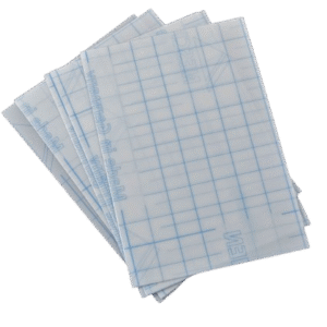 Transparent folie til punktskrift A4