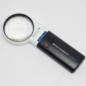 Mobilux håndholdt LED lup 6 x 24 dpt  - rund linse Ø58 mm