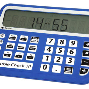 CareTec DoubleCheck XL – talende regnemaskine bordmodel